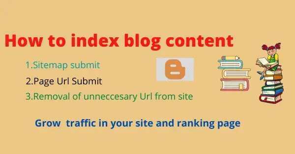 How to index blog content