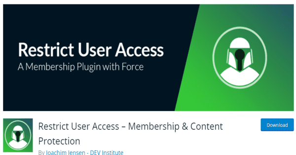 restrict-user-access-free-membership-plugin-wordpress